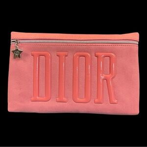 NEW Dior Pouch Pink Cosmetic Pouch